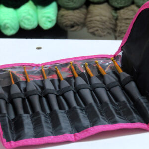 Pink Poach Crocheting KIt
